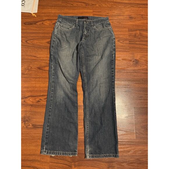 Anchor Blue Men’s Jeans Denim 28x30 Blue Loose Wide Leg Baggy Skater Vtg Y2k - Picture 1 of 7